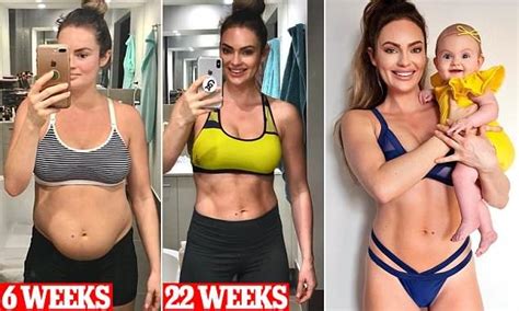 Emily Skye Shares Transformation Photo Five Months After Giving Birth