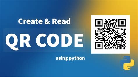 Create Qr Code Using Python Python Programming The Hacking Stuff Youtube