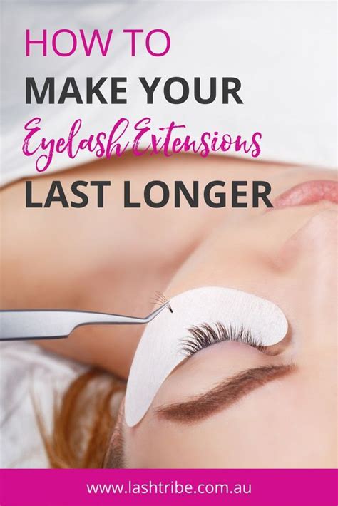 6 Top Tips How To Make Eyelash Extensions Last Longer Diy Eyelash