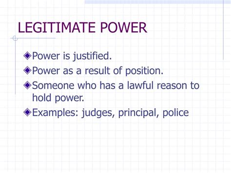 46 What Is Legitimate Power In Leadership Png Hutomo