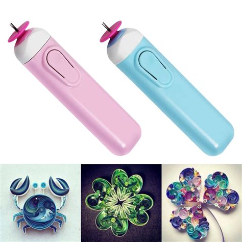 Electric Quilling Pen Diy Crafts Curling Pen Origami Winder For
