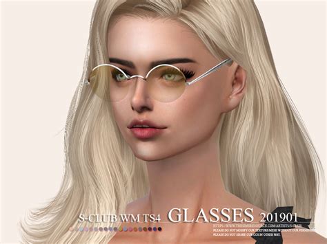The Sims Resource S Club Ts4 Wm Glasses 201901
