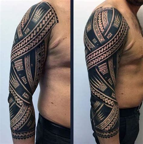 Tribal Arm Tattoos Cool Arm Tribal Tattoo For Men