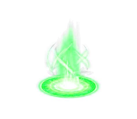Magic Light Effects Png Transparent Green Magic Light Effect Element