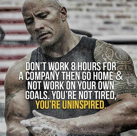 Top Inspirational Dwayne Johnson The Rock Quotes Motivation