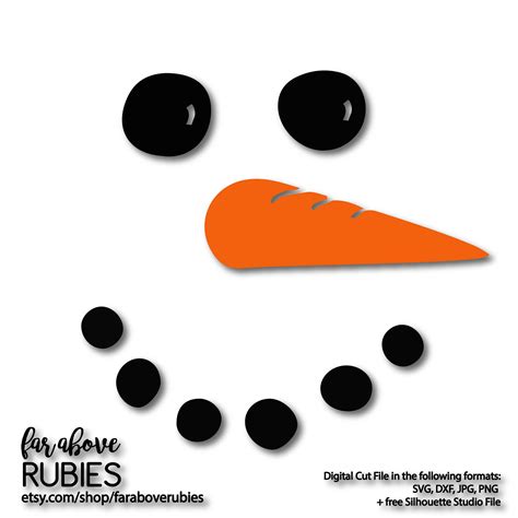 30 carrot nose printable