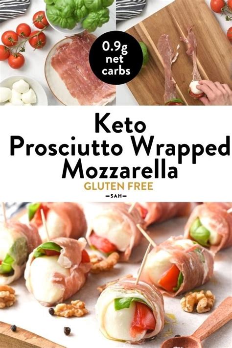 Prosciutto Wrapped Mozzarella Recipe Gluten Free Appetizers Easy