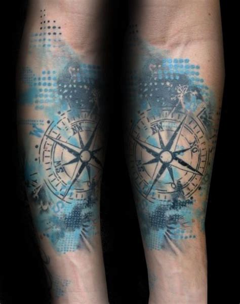 30 Creative Compass Tattoo Designs For Men Amazing Tattoo Ideas