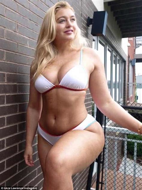 Iskra Lawrence Poses For Fourth Of July Themed Photoshoot Daily Mail
