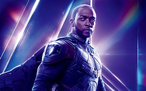 Chris evans revealed that he accidentally spoiled the end of avengers: Anthony Mackie as Falcon in Avengers Infinity War 5K ...