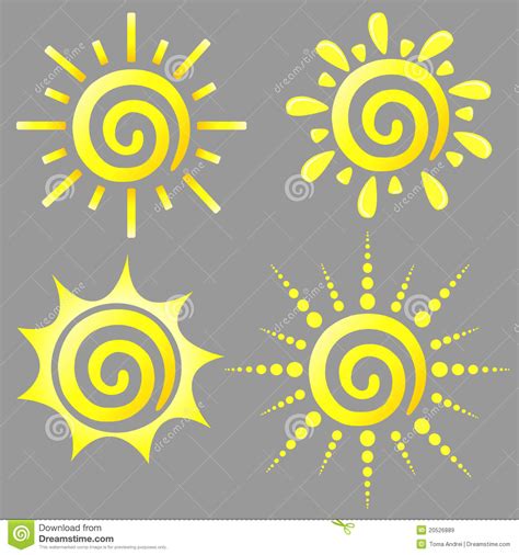 Dreamstime Sun Stock Illustration Illustration Of Symbol 20526889