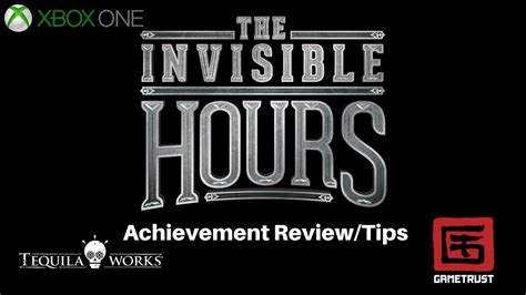 The Invisible Hours Xbox One Achievement Review Youtube