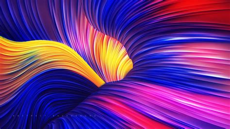 Abstract Colorful Fluid Line Canyon Design 698691 Download Free