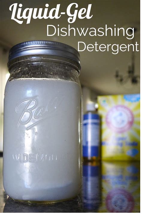 As the guys at this old house demonstrate, putting normal dish soap in your dishwasher can result in an overflowing, bubbly disaster that will leak out all over. How To Make Your Own Dishwasher Detergent - Simple and Natural
