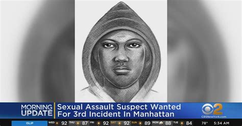 Suspect Wanted In String Of Sex Assaults Cbs New York