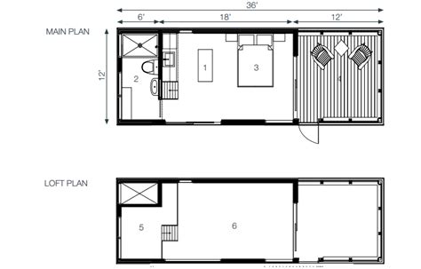 Minihome Solo 24 Bunkie Prefab Home Tiny House Floor Plans Bunkie