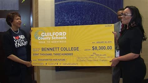 Bennett College Gcs Donation Youtube