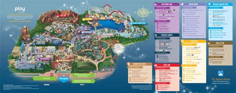 California Adventure Map - Updated June 2021!