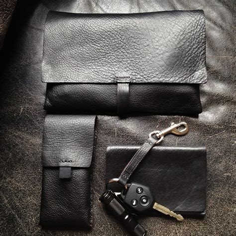 Bas And Lokes Handmade Leather Watch Pouch Unisex Clutch Flickr
