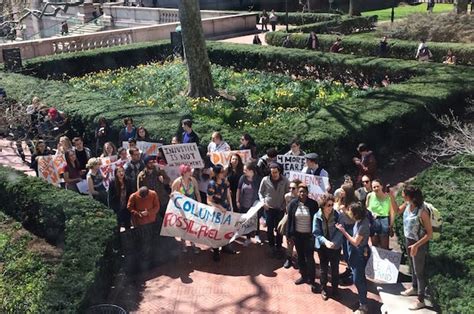 As Students Sit In Demanding Columbia University Divest From Fossil
