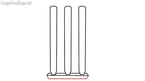 How To Draw Cricket Stumps Step By Step 11 Easy Phase