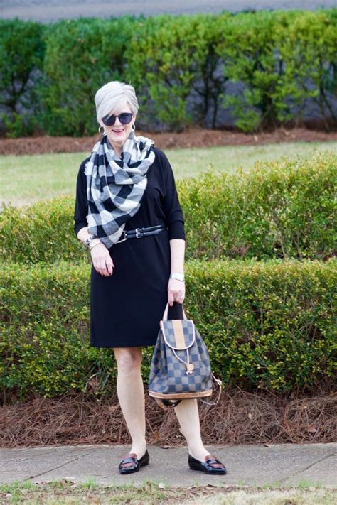 bundled in black style at a certain age style at a certain age over 50 womens fashion