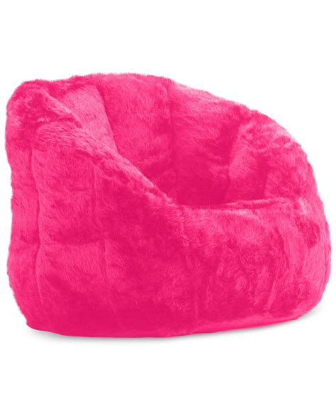 Pink bean bag chair on alibaba.com are available in a number of attractive shapes and colors. Derek Faux Fur Bean Bag Chair, Quick Ship - Pink (With ...