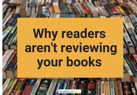Why Readers Aren’t Reviewing Your Books Build Book Buzz