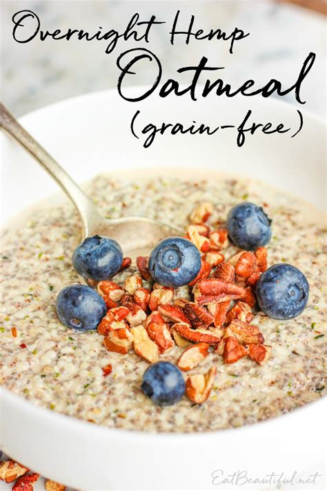 Not only are the below options 300 calories or less, but they are also high protein breakfast recipes that will actually keep you full. Low Carb Keto Overnight Hemp Oatmeal (3g net carbs) - Eat Beautiful