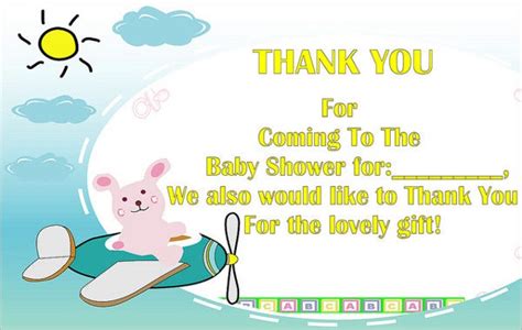 Free Printable Baby Shower Thank You Card Templates Canva 43 Off