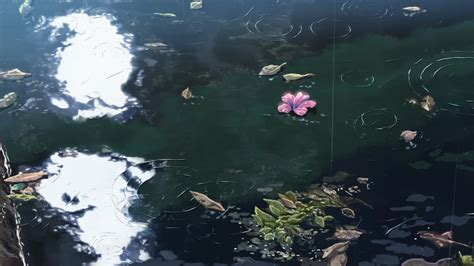Rain The Garden Of Words Jungle Makoto Shinkai Hd Wallpaper Rare