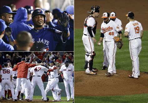 Red Sox Get Walk Off Win Blue Jays Even Up Wild Card American League