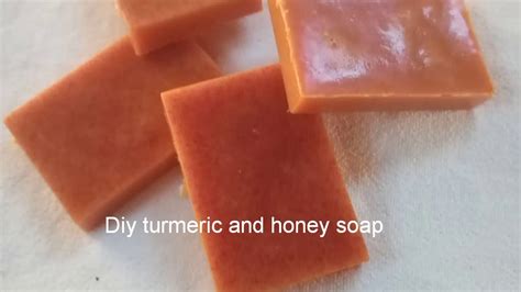 How To Make Tumeric And Honey Soap Making Melt And Pour Method With