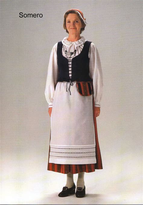 Somero Finland Traditional Outfits Finnish Costume Traditional Dresses