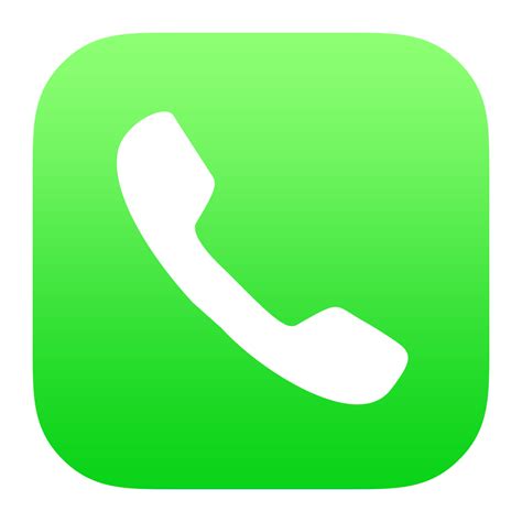 A Green Phone Icon With The Call Button On Its Left Hand Side And An