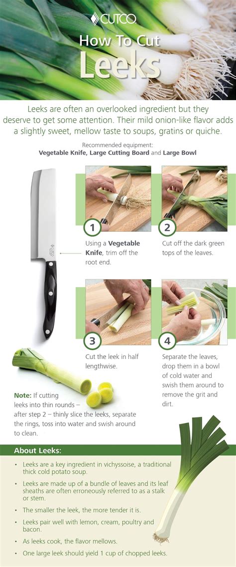 How To Cut Leeks
