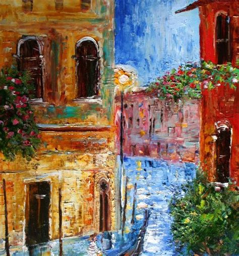 Karen Tarlton Original Oil Painting Magic Of Venice Italy