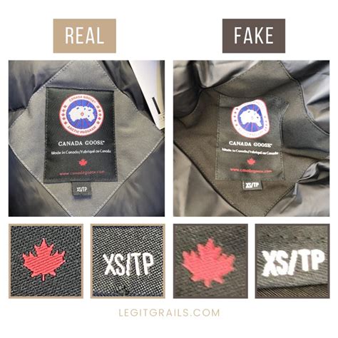 How To Spot Real Vs Fake Canada Goose Jacket Legitgrails
