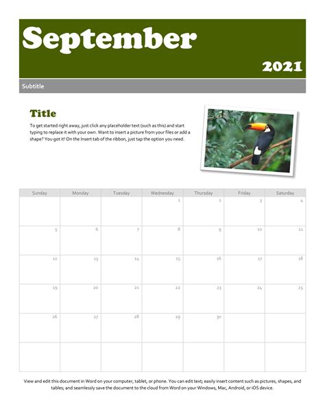 September 2021 Calendar Calendar Printables Free Blank