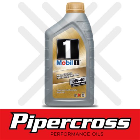Mobil 1 Fs 0w 40 Fully Synthetic Engine Oil 1l 1 Litre Ebay