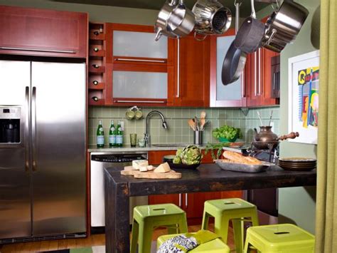 One of the areas that suffered the most losses in the square meters of the house shrinking overtime was the kitchens. Small Kitchen Cabinets: Pictures, Ideas & Tips From HGTV ...