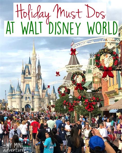Holiday Must Dos At Walt Disney World Walt Disney World Vacations