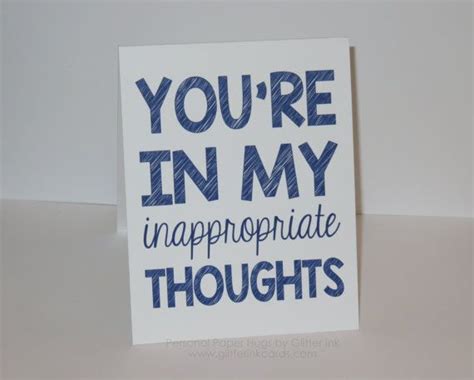 Funny I Miss You Card You Are In My Thoughts Funny