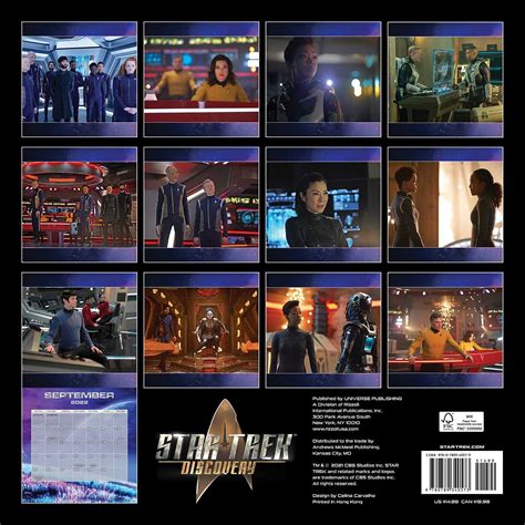 New Line Of Star Trek Calendars For Trek Central