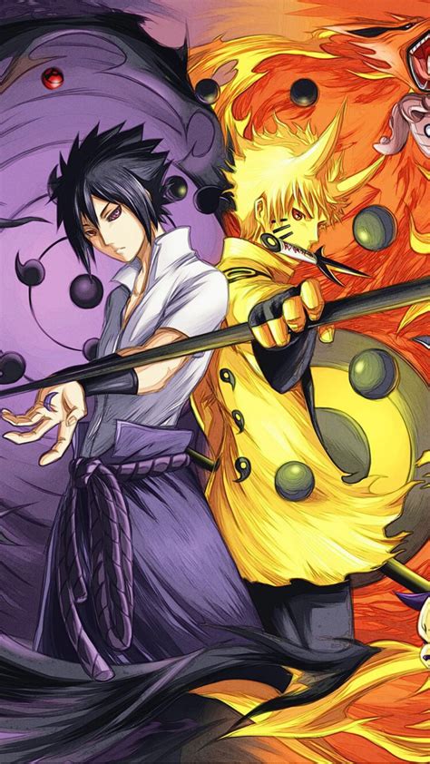 Wallpaper Naruto Hokage Dan Sasuke Wallpapers