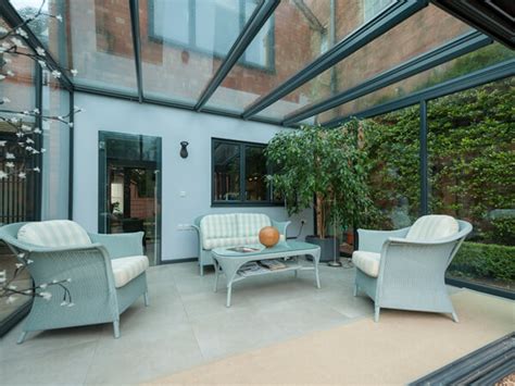 Modern Lean To Upvc Conservatory With Bi Folding Doors By Hazlemere