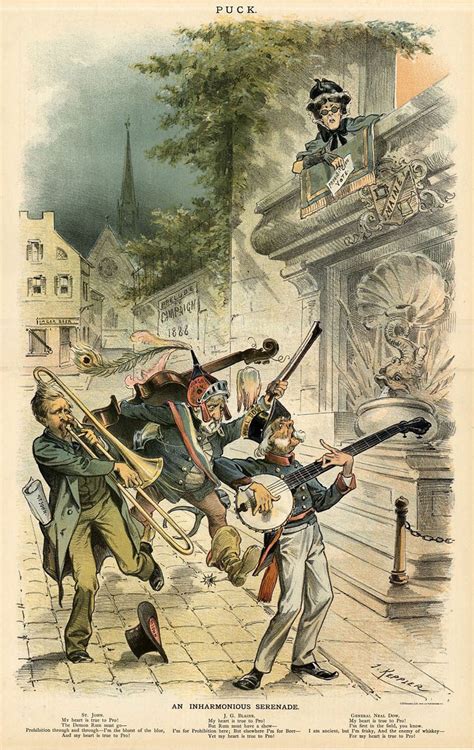 Trombone In 19th Century Political Cartoons Six Images Will Kimball