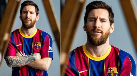 Lionel messi's house is one of the most gorgeous on the planet. Lionel Messi Shows Off Barcelona's New Home Kit for 2020 ...