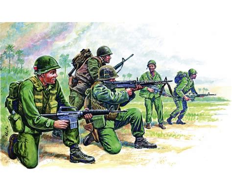 Der vietnamkrieg (englisch vietnam war, vietnamesisch chiến tranh việt nam „vietnamkrieg oder (seltener) chiến tranh mỹ „amerikanischer krieg) war die letzte, besonders verlustreiche etappe in. 1:72 Vietnamkrieg - Amer. Spezialeinheit - Militär Figuren ...