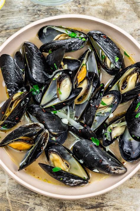 Mussels Recipe White Wine Garlic